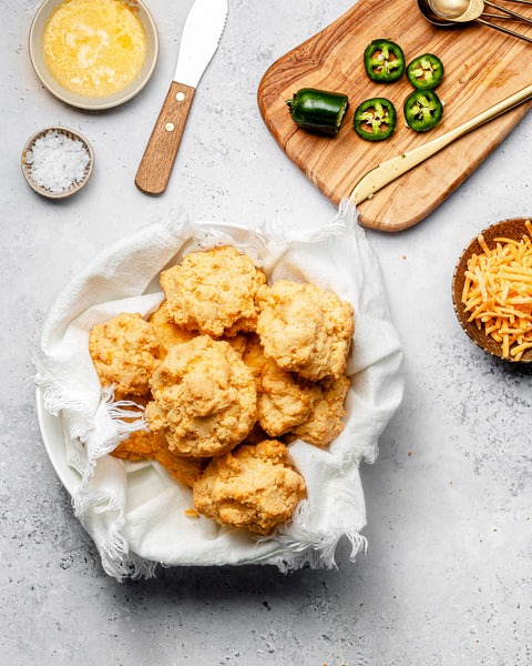 Keto Jalapeno Cheddar Biscuits!