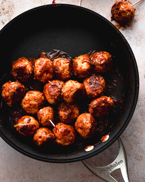 Keto BBQ Chicken Meatballs