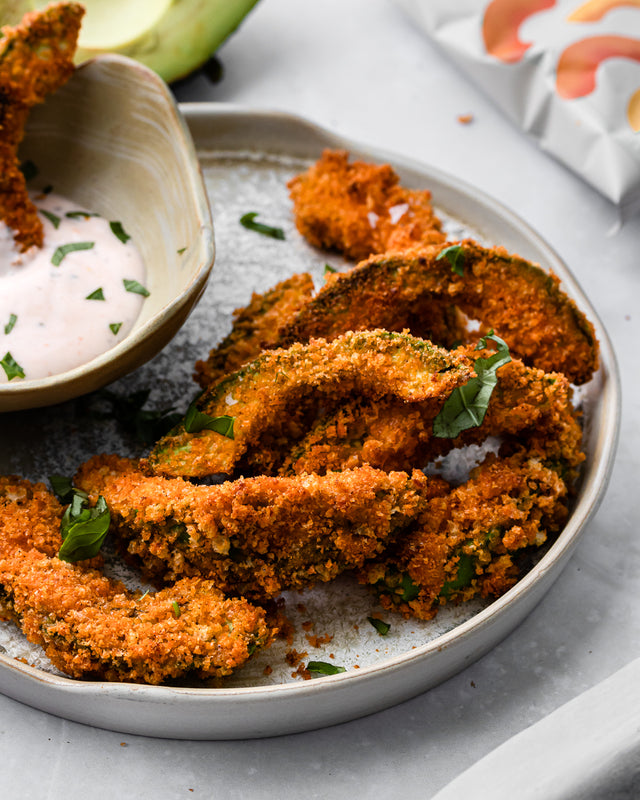 Keto Baked Avocado Fries