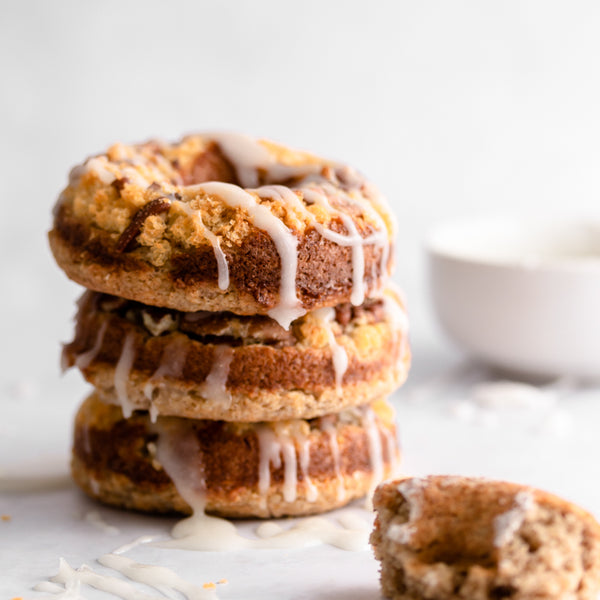 Keto Cinnamon Crunch Donuts