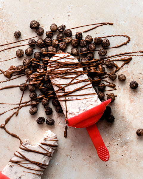Keto Cookies N Cream Pudding Pops