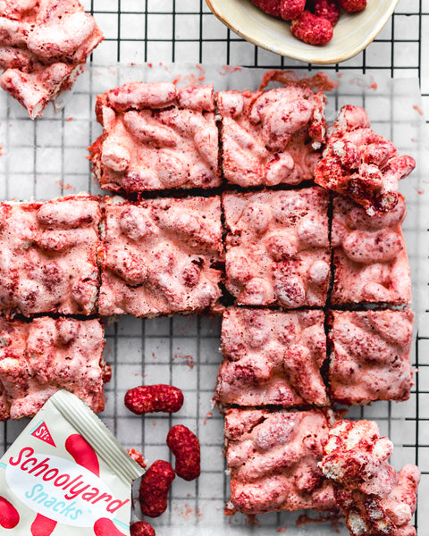 Keto Fiery Hot Marshmallow Cereal Squares