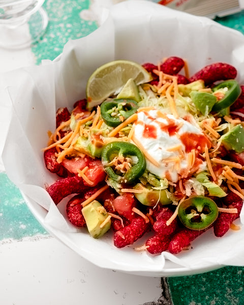 Low Carb Fiery Hot Nachos
