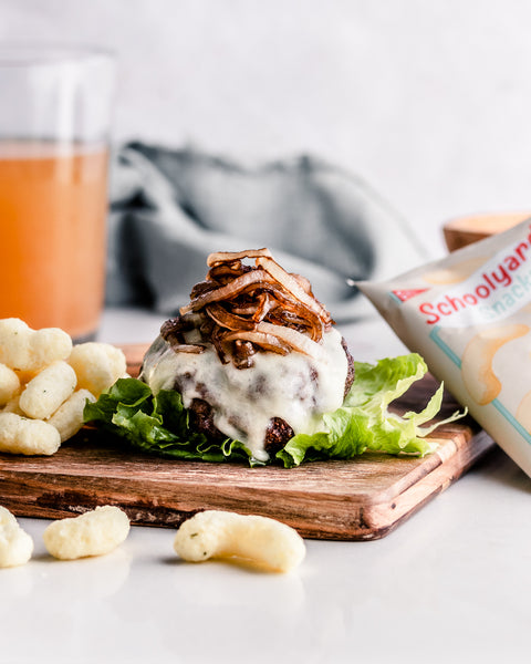 Keto French Onion Burger