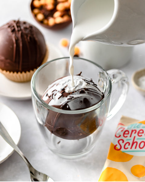 Keto Hot Cocoa Cereal Bombs!