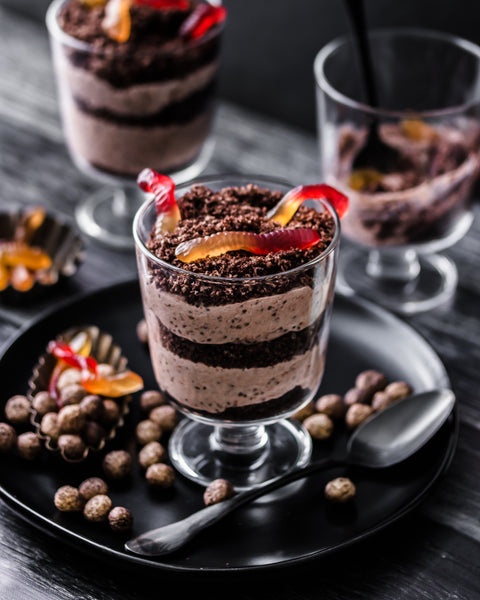Keto Chocolate Dirt Cups!