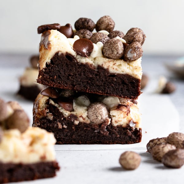 Cookies & Cream Keto Cereal Brownies
