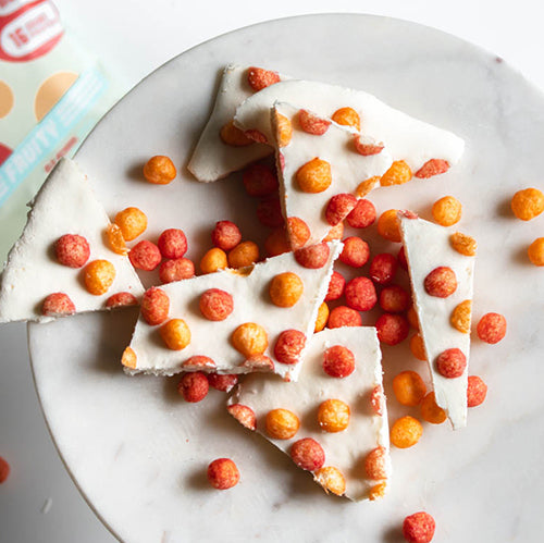 Low Carb Frozen Yogurt Cereal Bark