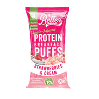 Strawberry & Cream Protein Crisps  (12pk) by Better Than Good