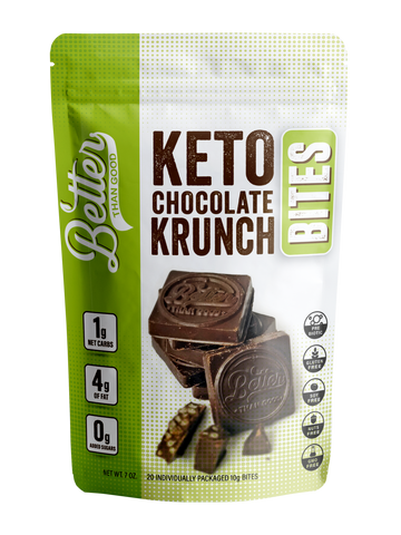 Crunchy, protein-packed puffs with 0g sugar and 10g protein.