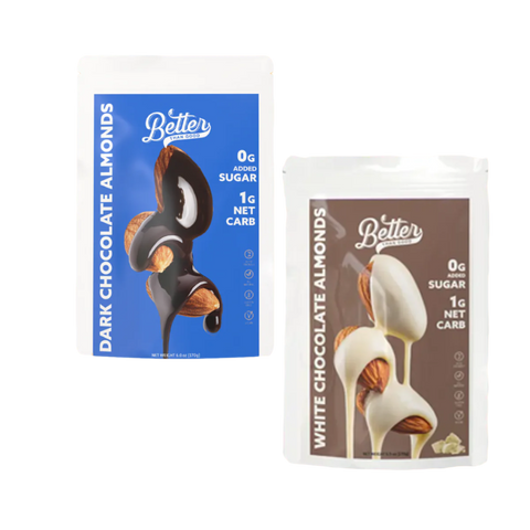 Keto-friendly cups with creamy peanut butter and rich chocolate, 0g sugar and 60 calories.