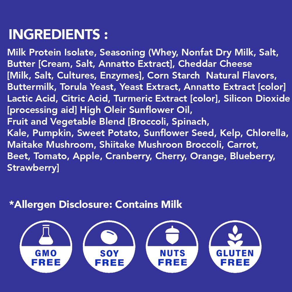 Baked Cheddar 12pk (25g) by Better Than Good Foods