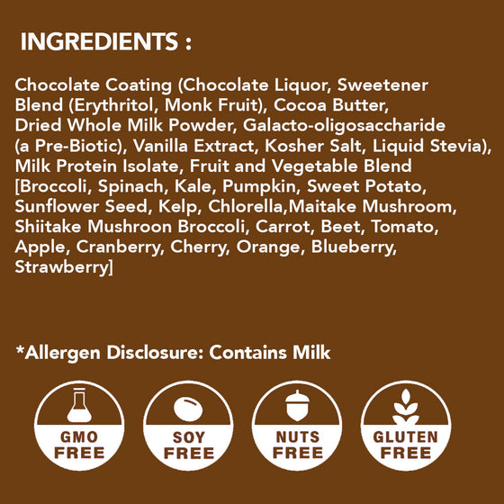 Keto Chocolate Coated Protein Crisps (1pk) by Better Than Good