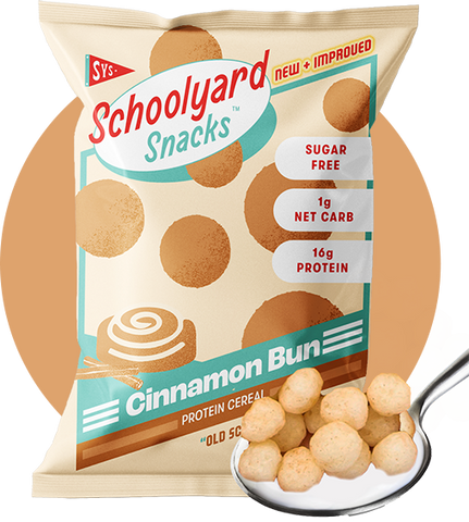 Schoolyard Snacks Cinnamon Cereal 12pk (26g) - Default Title