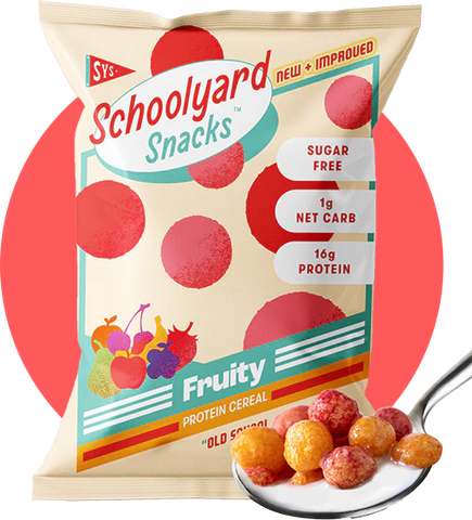 Schoolyard Snacks Fruity Cereal 12 pack (26g) - Default Title