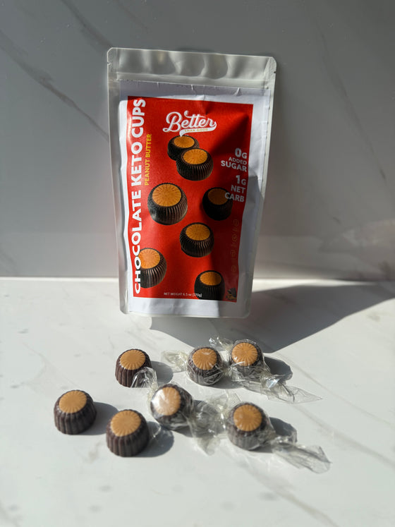 Low Carb Peanut Butter Cups 6oz (2 Pack)