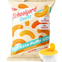 Keto Puffs - Cheddar Cheese - 12 Pack