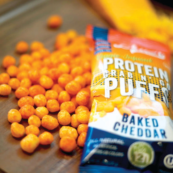 Baked Cheddar Protein Crisps by Better Than Good (12pk)