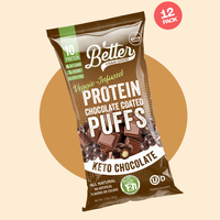 Keto Chocolate Coated Protein Crisps (1pk) by Better Than Good