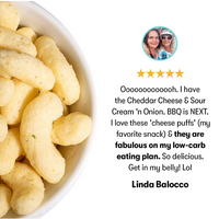 Schoolyard Snacks Sour Cream & Onion Puffs 12pk (26g)