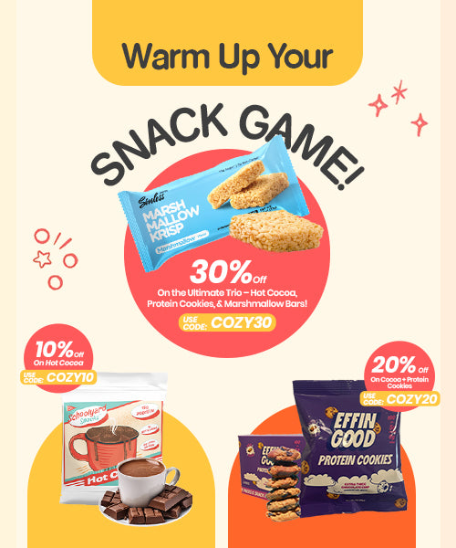 Spend $60 and get free protein cookies offer banner