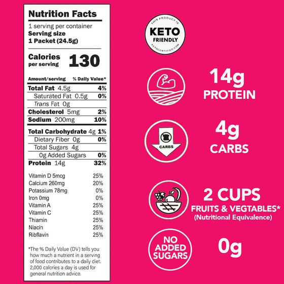 Strawberry & Cream Protein Crisps  (12pk) by Better Than Good