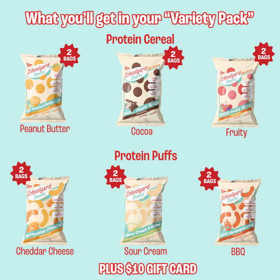 Variety Trial Pack - Lose the Sugar, Keep the Taste Buy 6 and Get 6 Free