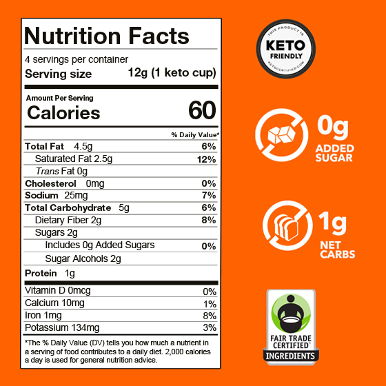 Peanut Butter Keto Cups 6pk (Buckeyes)