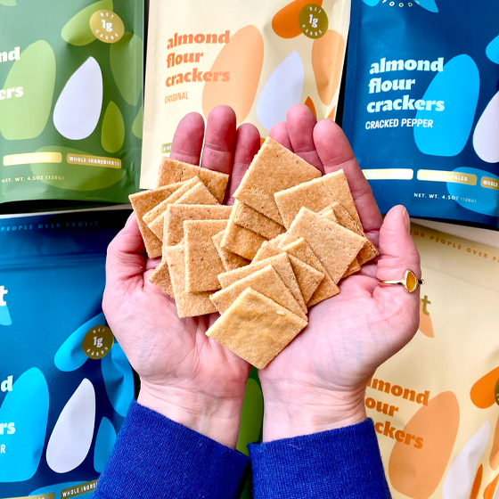 Low Carb, Keto Crackers by Real Phat Foods