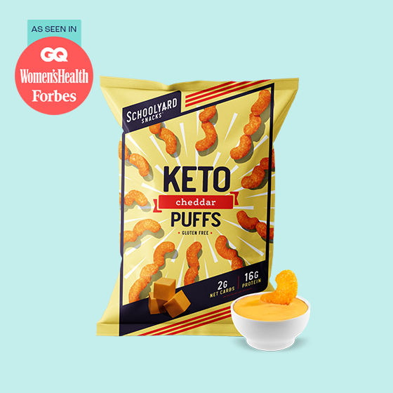 Keto Cheese Puffs (6 Family Size Bags)