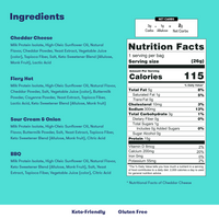 Keto Cheese Puffs (12 Bags).