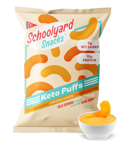 SPECIAL OFFER: Keto Cheese Puffs - Cheddar Cheese