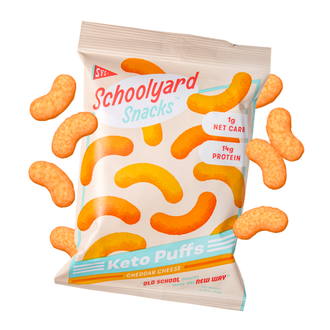 SPECIAL OFFER: Cheddar Cheese Keto Puffs (12 Bags) - Default Title